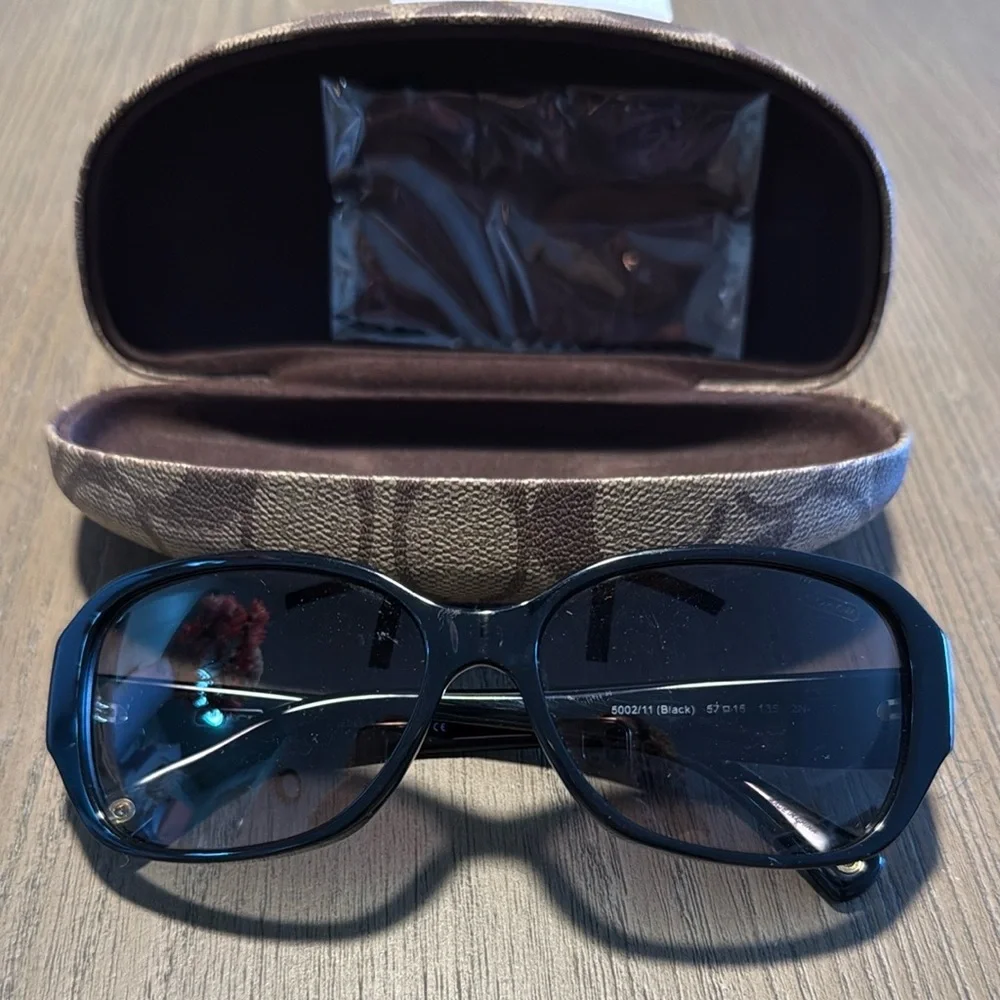 Coach Black Reese Sunglasses - Picture 2 of 11